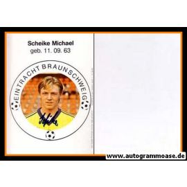 Autogramm Fussball | Eintracht Braunschweig | 1983 | Michael SCHEIKE