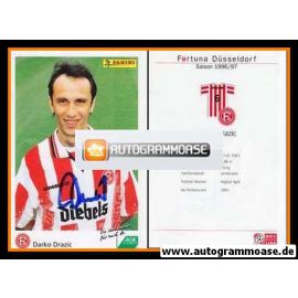 Autogramm Fussball | Fortuna Düsseldorf | 1996 | Darko DRAZIC