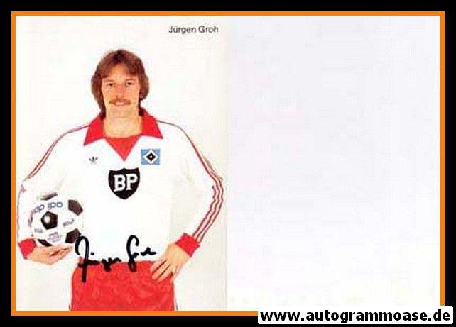 Autogramm Fussball | Hamburger SV | 1980 | Jürgen GROH