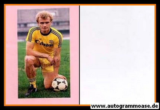 Autogramm Fussball | Hellas Verona | 1980er | Hans-Peter BRIEGEL