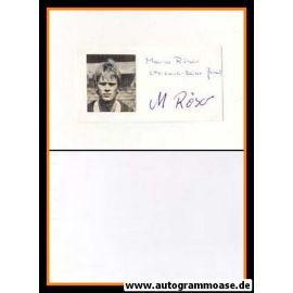 Autogramm Fussball | FC Carl Zeiss Jena | 1980er | Mario RÖSER