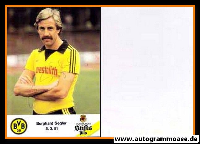 Autogramm Fussball | Borussia Dortmund | 1979 | Burghard SEGLER