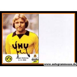 Autogramm Fussball | Borussia Dortmund | 1980 | Jürgen SOBIERAY