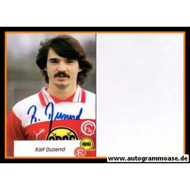 Autogramm Fussball | Fortuna D&uuml;sseldorf | 1982 | Ralf DUSEND