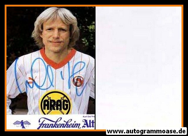 Autogramm Fussball | Fortuna Düsseldorf | 1985 | Calle DEL´HAYE