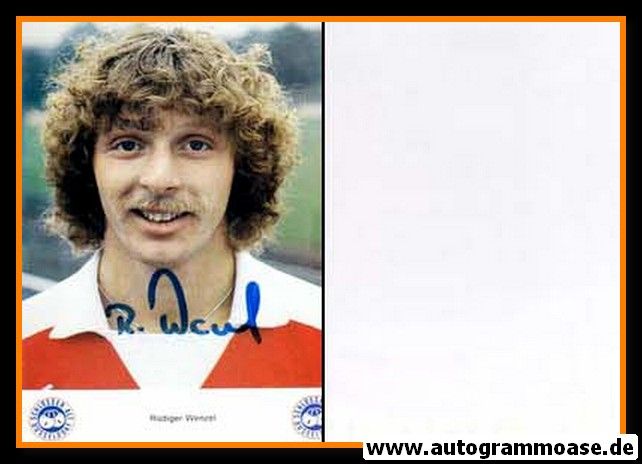 Autogramm Fussball | Fortuna Düsseldorf | 1980 | Rüdiger WENZEL