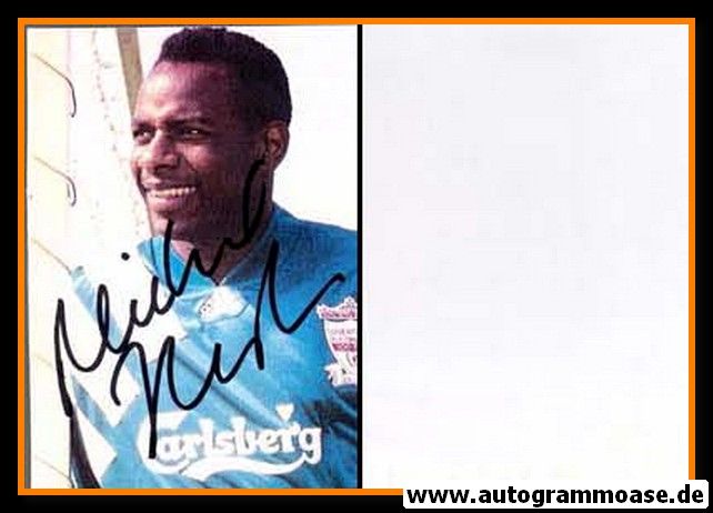 Autogramm Fussball | FC Liverpool | 1990er | Michael THOMAS (Portrait Color)