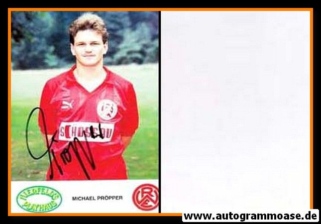 Autogramm Fussball | Rot-Weiss Essen | 1986 | Michael PRÖPPER