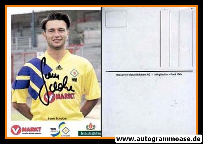 Autogramm Fussball | Eintracht Braunschweig | 1995 | Sven SCHOLZE