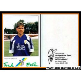 Autogramm Fussball | FC Carl Zeiss Jena | 1991 | Frank ESCHLER