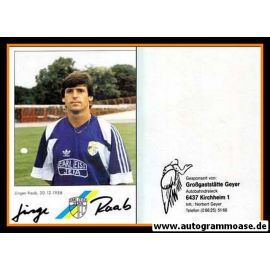 Autogramm Fussball | FC Carl Zeiss Jena | 1991 | Jürgen RAAB