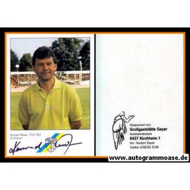 Autogramm Fussball | FC Carl Zeiss Jena | 1991 | Konrad WEISE