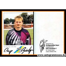 Autogramm Fussball | FC Carl Zeiss Jena | 1991 | Perry BR&Auml;UTIGAM