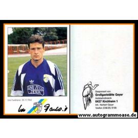 Autogramm Fussball | FC Carl Zeiss Jena | 1991 | Stefan MEIXNER