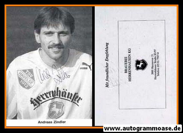 Autogramm Fussball | TSV Havelse | 1990 | Andreas ZINDLER