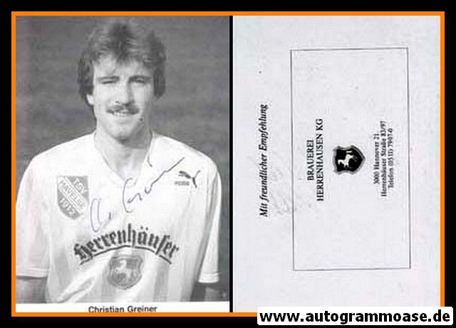 Autogramm Fussball | TSV Havelse | 1990 | Christian GREINER