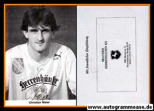 Autogramm Fussball | TSV Havelse | 1990 | Christian MEIER