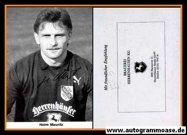 Autogramm Fussball | TSV Havelse | 1990 | Holm MAURITZ