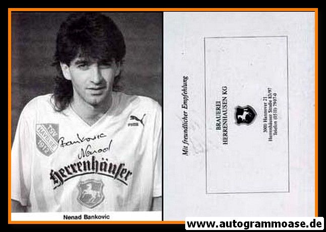 Autogramm Fussball | TSV Havelse | 1990 | Nenad BANKOVIC
