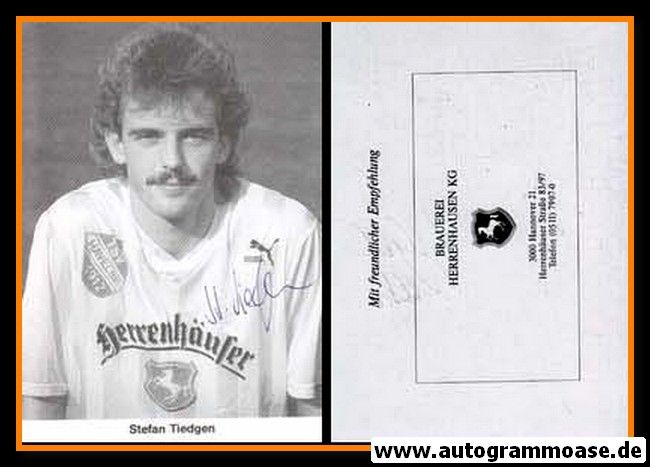 Autogramm Fussball | TSV Havelse | 1990 | Stefan TIEDGEN
