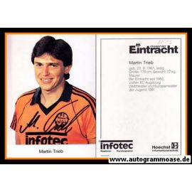 Autogramm Fussball | Eintracht Frankfurt | 1982 | Martin TRIEB