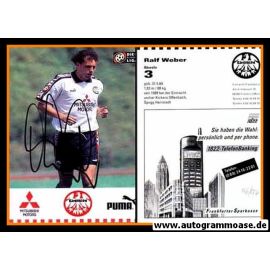 Autogramm Fussball | Eintracht Frankfurt | 1996 | Ralf WEBER
