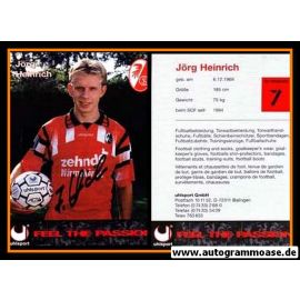Autogramm Fussball | SC Freiburg | 1995 | J&ouml;rg HEINRICH