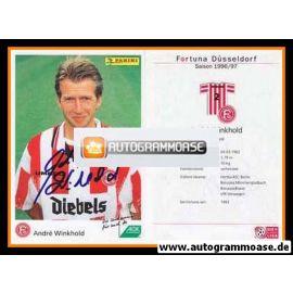 Autogramm Fussball | Fortuna Düsseldorf | 1996 | Andre WINKHOLD