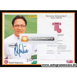 Autogramm Fussball | Fortuna Düsseldorf | 1996 | Rudolf WOJTOWICZ