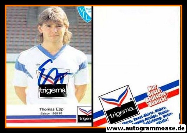 Autogramm Fussball | VfL Bochum | 1988 | Thomas EPP