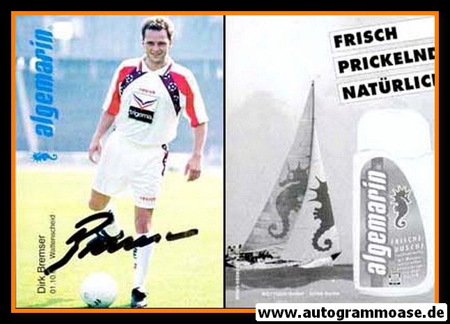 Autogramm Fussball | Hertha BSC Berlin | 1995 | Dirk BREMSER