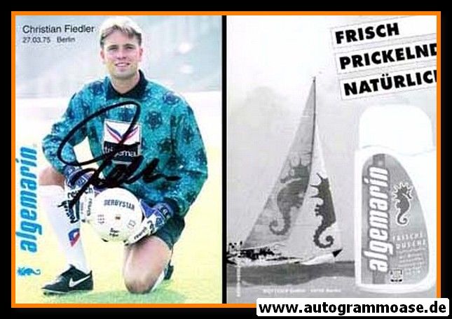 Autogramm Fussball | Hertha BSC Berlin | 1995 | Christian FIEDLER