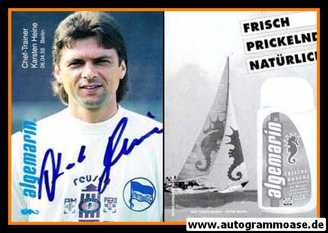 Autogramm Fussball | Hertha BSC Berlin | 1995 | Karsten HEINE
