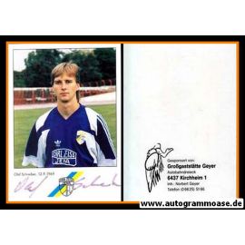 Autogramm Fussball | FC Carl Zeiss Jena | 1991 | Olaf SCHREIBER
