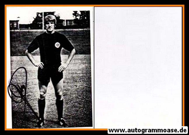 Autogramm Fussball | Eintracht Frankfurt | 1970er | Bernd NICKEL (Portrait SW)