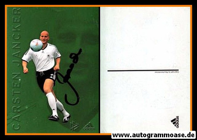 Autogramm Fussball | DFB | 2002 Adidas | Carsten JANCKER