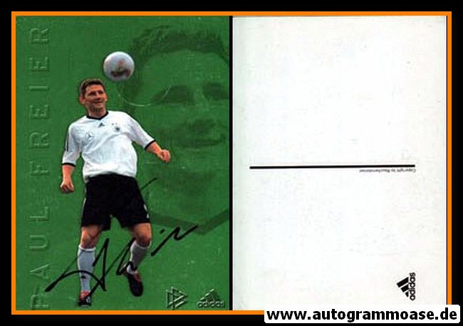 Autogramm Fussball | DFB | 2002 Adidas | Paul FREIER