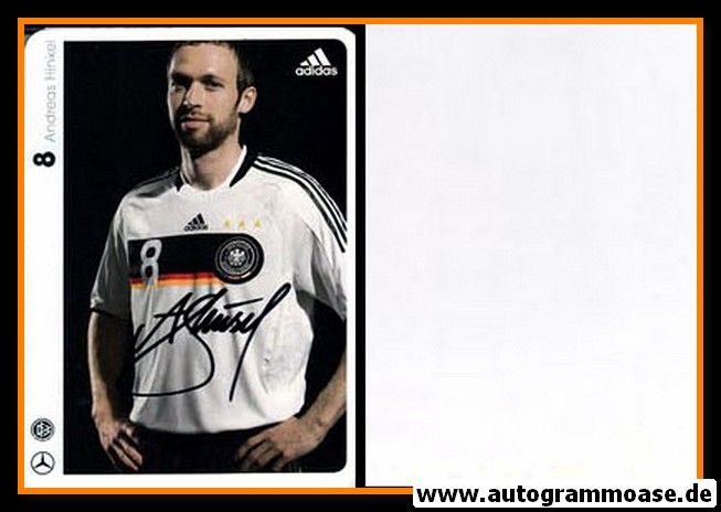 Autogramm Fussball | DFB | 2008 Adidas | Andreas HINKEL