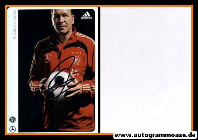 Autogramm Fussball | DFB | 2008 Adidas | Andreas KÖPKE