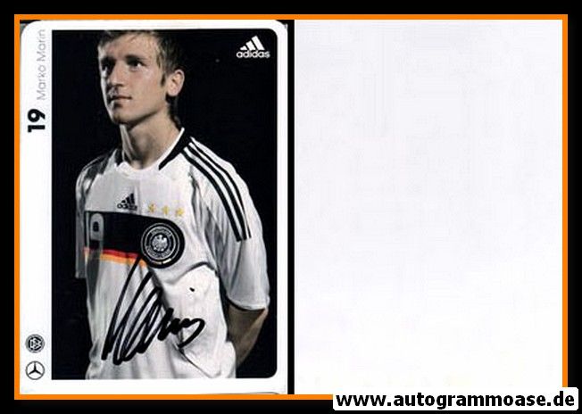 Autogramm Fussball | DFB | 2008 Adidas | Marko MARIN