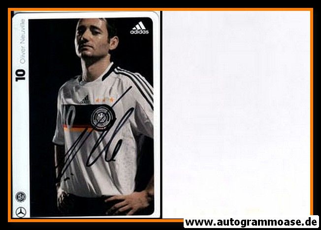 Autogramm Fussball | DFB | 2008 Adidas | Oliver NEUVILLE