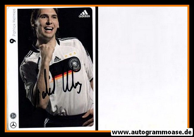 Autogramm Fussball | DFB | 2008 Adidas | Patrick HELMES