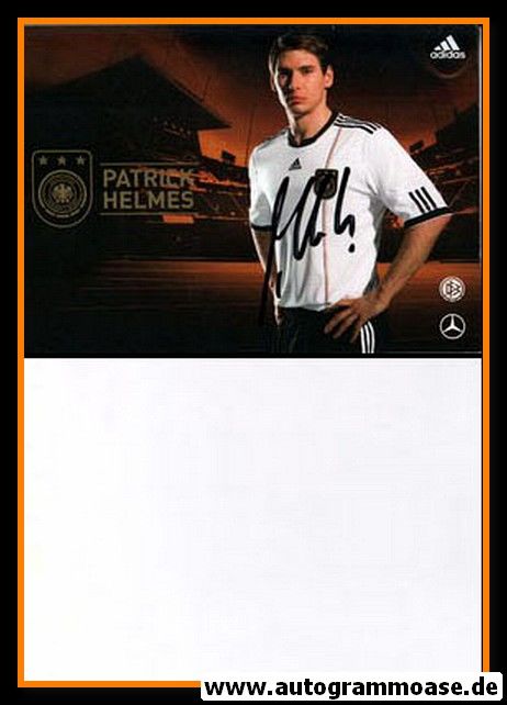 Autogramm Fussball | DFB | 2010-1 Adidas | Patrick HELMES