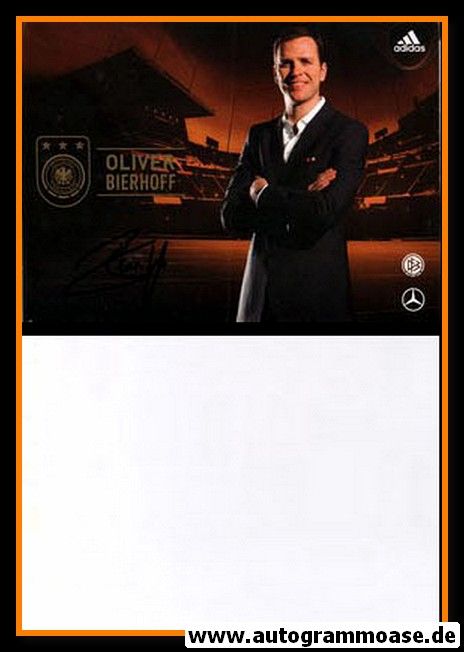 Autogramm Fussball | DFB | 2010-1 Adidas | Oliver BIERHOFF