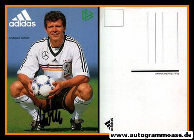 Autogramm Fussball | DFB | 1998 Adidas | Andreas MÖLLER (ohne Name)