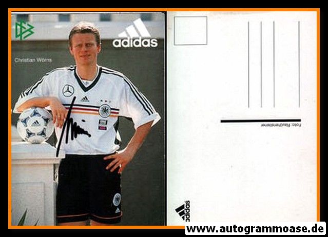 Autogramm Fussball | DFB | 1998 Adidas | Christian WÖRNS (ohne Name)