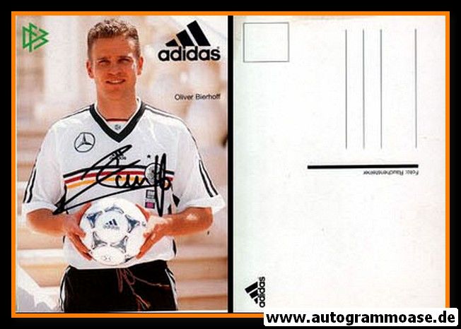 Autogramm Fussball | DFB | 1998 Adidas | Oliver BIERHOFF
