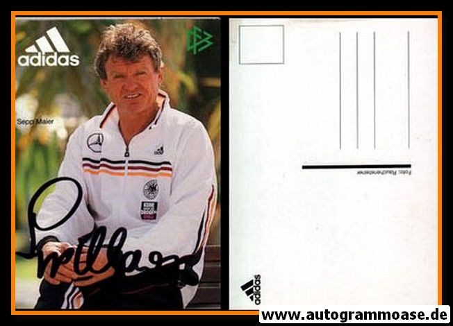 Autogramm Fussball | DFB | 1998 Adidas | Sepp MAIER