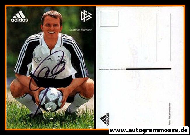Autogramm Fussball | DFB | 2000 Adidas | Dietmar HAMANN