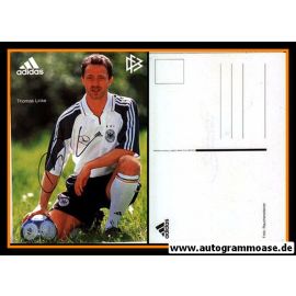 Autogramm Fussball | DFB | 2000 Adidas | Thomas LINKE